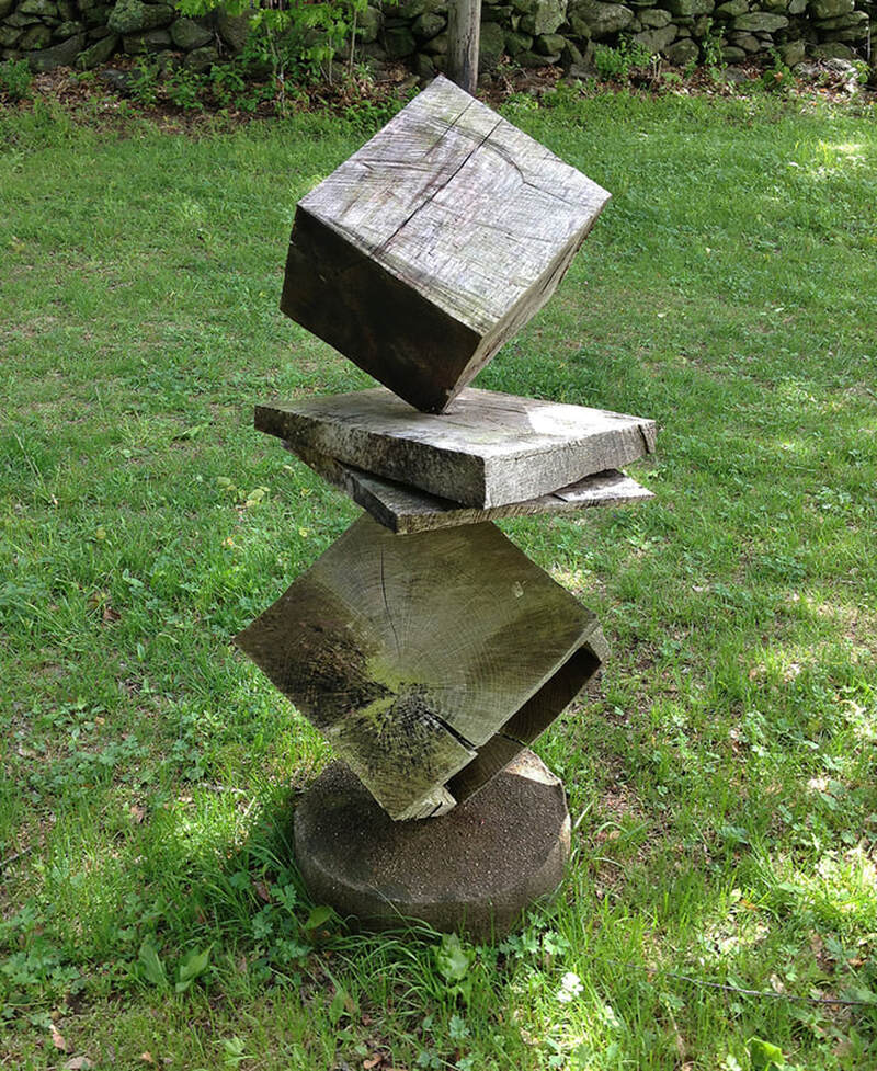 Stand In, 2014
Wood and Concrete
21