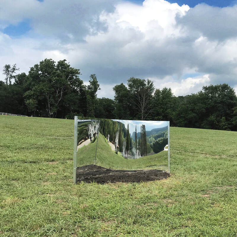 Distorded Views, 2020
Plexiglass, Aluminum and Steel, 48