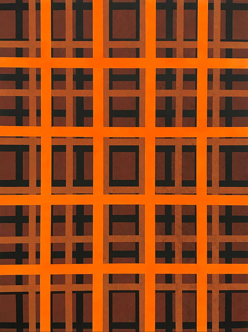 Orange Grid, 2019