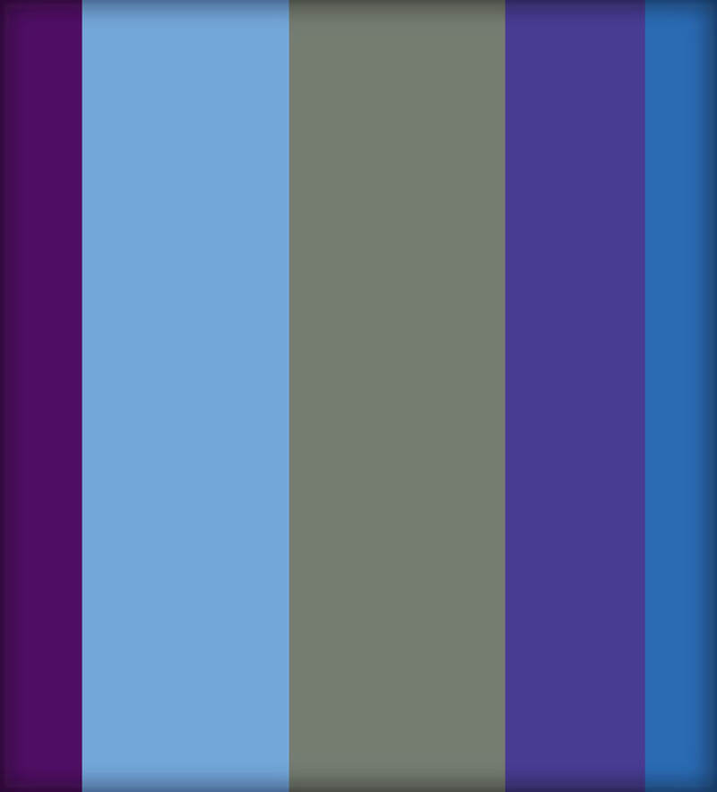 Purple-Blue Candy, 2018